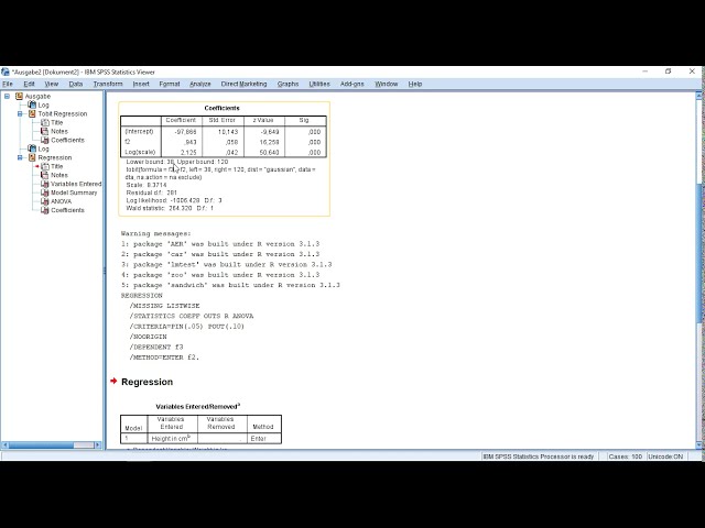 فیلم آموزشی: SPSS (R Essentials) - رگرسیون توبین با زیرنویس فارسی