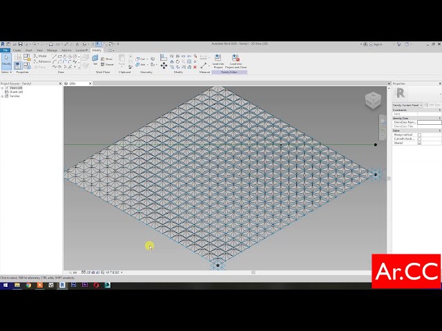 فیلم آموزشی: RD132. پنل دینامیک تطبیقی ​​در Revit IV. 100% دینام نیست. نمای جنبشی در Revit با زیرنویس فارسی