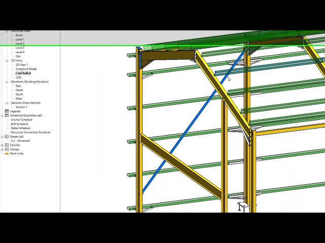 فیلم آموزشی: Revit 2019 مهاربندی مورب را اضافه کنید با زیرنویس فارسی