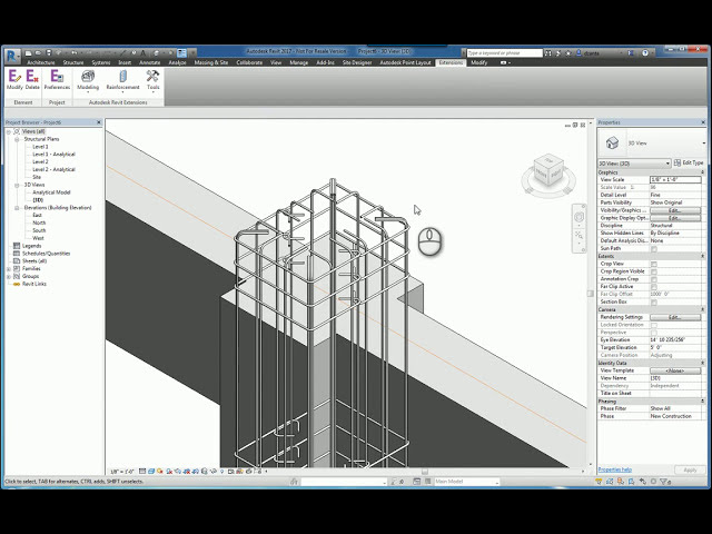 فیلم آموزشی: میلگردهای ستون Revit Extensions - نحوه راهنمایی با زیرنویس فارسی