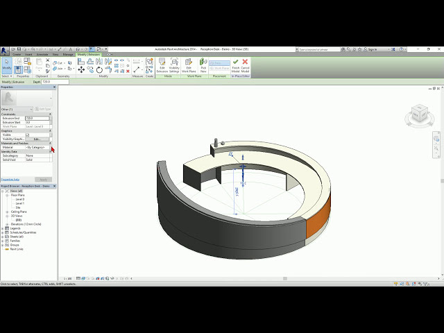 فیلم آموزشی: مدل عمومی در Revit - قسمت 7 - پارامتر مواد در مدل عمومی