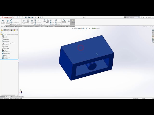 فیلم آموزشی: نحوه استفاده از ابزار Smart Dimension در Solidworks با زیرنویس فارسی