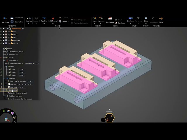 فیلم آموزشی: انتقال حرارت جامد سیال (CHT) - قسمت 1 - شروع به کار با Ansys Discovery با زیرنویس فارسی