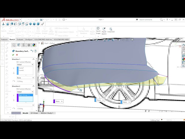 فیلم آموزشی: نحوه حل هندسه خود متقاطع در Solidworks (یک راه حل ممکن) با زیرنویس فارسی