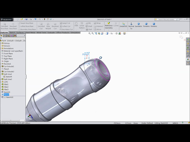 فیلم آموزشی: آموزش SolidWorks بطری کولا با زیرنویس فارسی