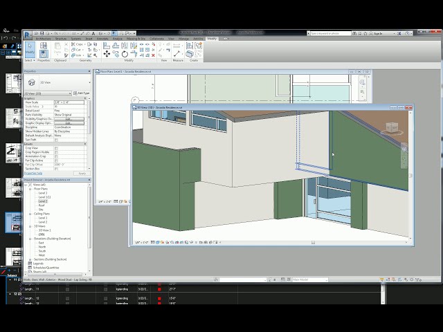 فیلم آموزشی: محدودیت پایه اصلاح شده دیوارهای Revit با زیرنویس فارسی