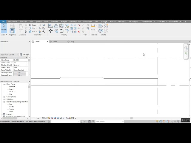 فیلم آموزشی: برش دیوار عمودی در Revit