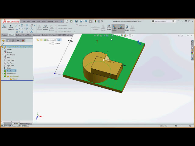 فیلم آموزشی: 12، SolidWorks آنلاین - شکستن چیزها و سپس رفع خطاها - ابعاد و روابط آویزان با زیرنویس فارسی