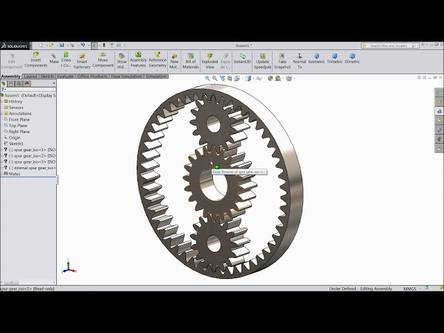 فیلم آموزشی: آموزش Gear Drive در سالیدورکس با زیرنویس فارسی