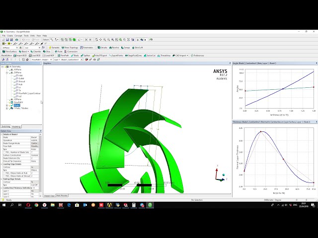 فیلم آموزشی: آموزش ANSYS DesignModeler | طراحی پروانه گریز از مرکز با اسپلیتر