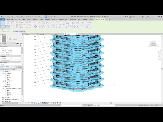 فیلم آموزشی: طراحی ساختمان مجتمع در Revit با زیرنویس فارسی