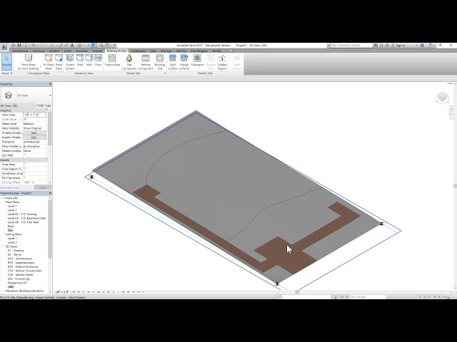 فیلم آموزشی: Revit 2017 Tutorials: Beginner-Creating Site Part 1 با زیرنویس فارسی