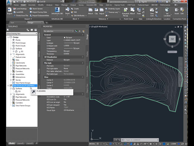 فیلم آموزشی: Civil 3D Tutorial 3: Data Shortcuts با زیرنویس فارسی