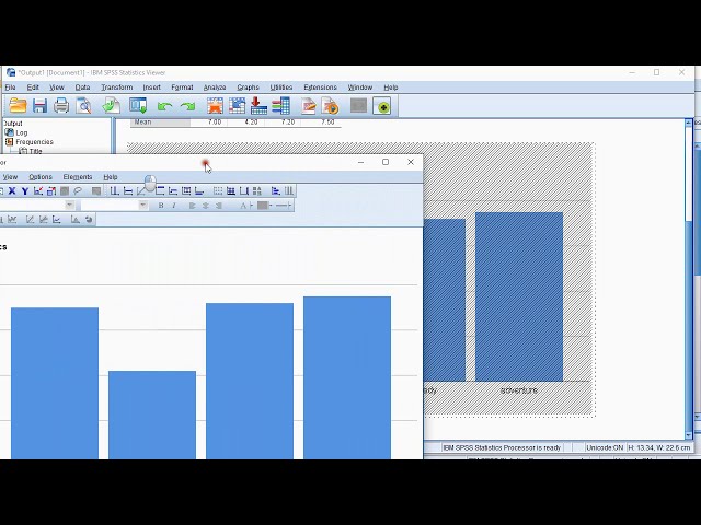 فیلم آموزشی: SPSS - نمودار میله ای میانگین ها (از جدول) با زیرنویس فارسی