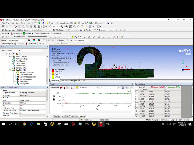 فیلم آموزشی: تجزیه و تحلیل فرآیند برش مکانیکی متعامد - Ansys با زیرنویس فارسی