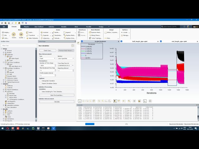 فیلم آموزشی: آموزش فلوئنت ANSYS | شبیه سازی چکش آب در خط لوله