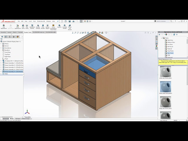 فیلم آموزشی: SOLIDWORKS در صنعت طراحی مبلمان با زیرنویس فارسی