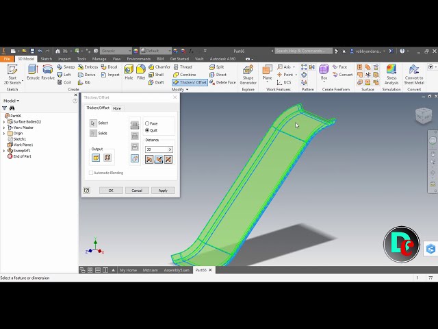 فیلم آموزشی: Autodesk Inventor Tutorial: Playground Slide