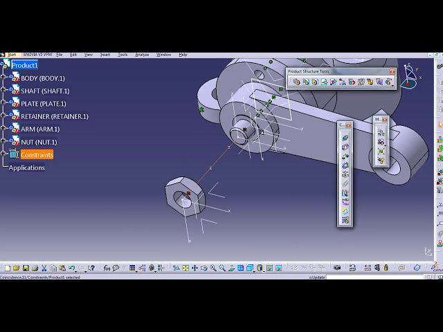 فیلم آموزشی: مونتاژ شیر پروانه ای - قسمت 3 CATIA V5