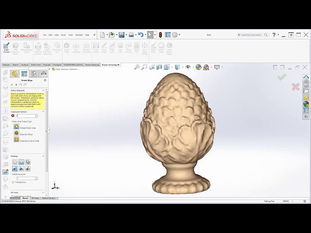 فیلم آموزشی: مش اسکن آلی مهندسی معکوس در SOLIDWORKS با زیرنویس فارسی