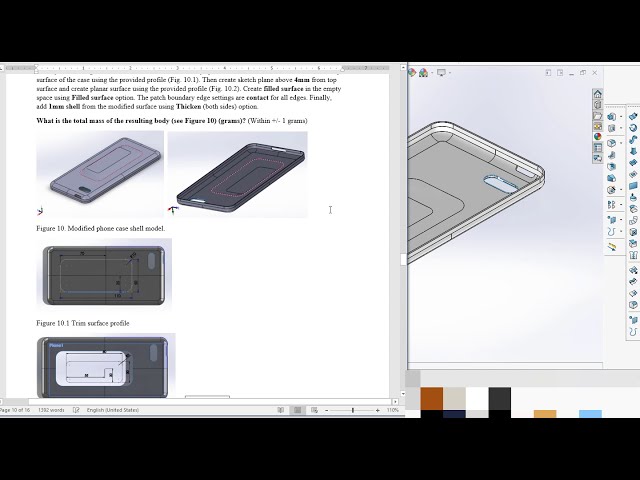 فیلم آموزشی: Solidworks | CSWP Advanced Surfacing Certification Test | نمونه | مجموعه 2/3 با زیرنویس فارسی