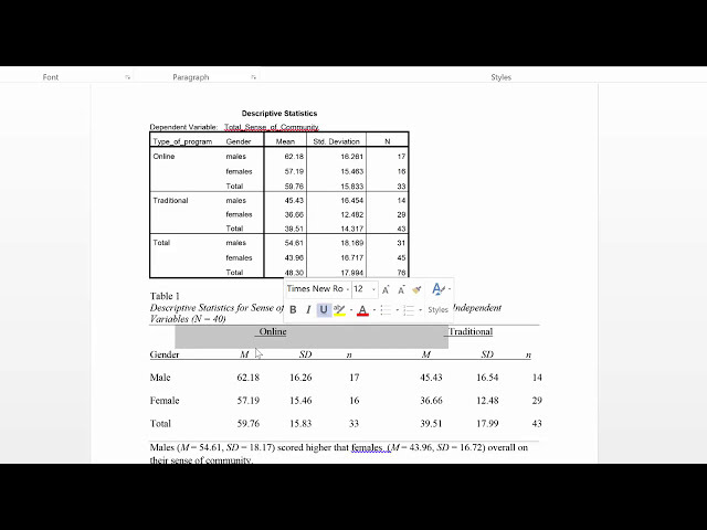 فیلم آموزشی: 001 تفسیر و گزارش داده های توصیفی خروجی SPSS با زیرنویس فارسی