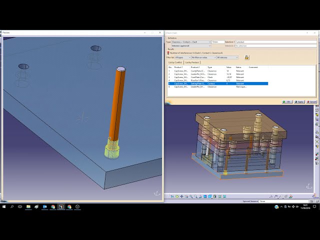 فیلم آموزشی: طراحی مونتاژ آنالیز برخورد CATIA V5