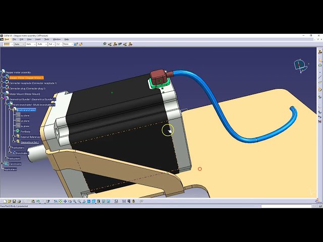 فیلم آموزشی: طراحی دسته سیم کشی الکتریکی Catia V5 با زیرنویس فارسی