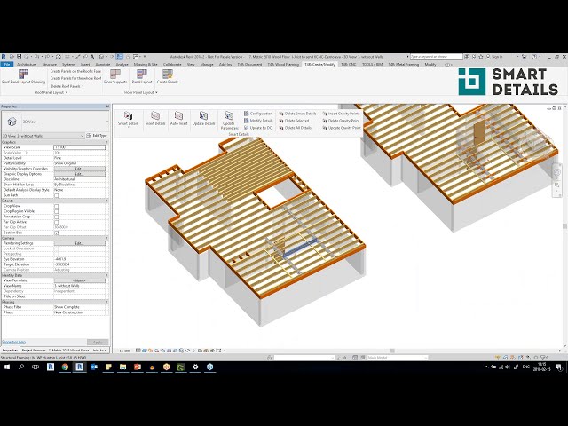 فیلم آموزشی: قاب بندی اتصالات پیچیده چوب/فولاد در Revit با زیرنویس فارسی