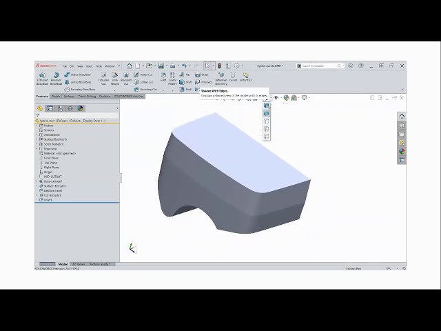 فیلم آموزشی: طراحی بهتر قطعات پلاستیکی در SOLIDWORKS با زیرنویس فارسی