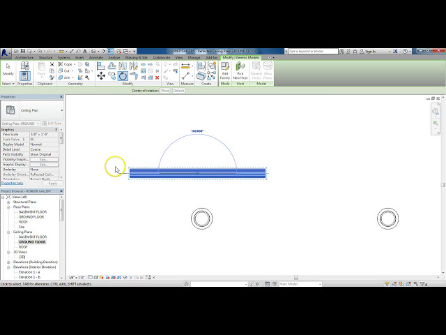 فیلم آموزشی: REVIT FAMILY CREATION - قالب گیری تاج با زیرنویس فارسی