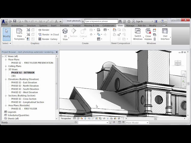 فیلم آموزشی: ایجاد خطوط کلی در Revit Views با زیرنویس فارسی