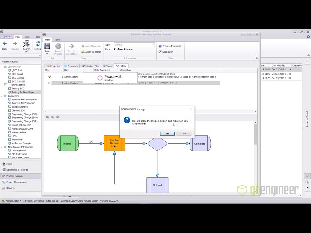 فیلم آموزشی: آموزش SOLIDWORKS - SOLIDWORKS Manage Process vs SOLIDWORKS PDM Workflow با زیرنویس فارسی