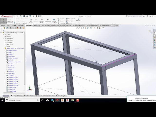 فیلم آموزشی: قاب نمایه و کتابخانه های جوش Solidworks