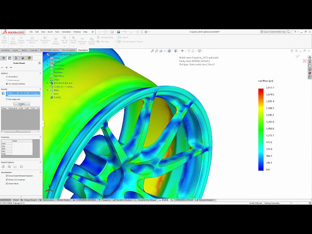 فیلم آموزشی: SOLIDWORKS Simulation Step-Up Series: Viewing Results Part 2 با زیرنویس فارسی