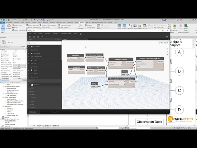 فیلم آموزشی: با استفاده از Dynamo موقعیت اتاق را برای عناصر Revit دریافت کنید با زیرنویس فارسی