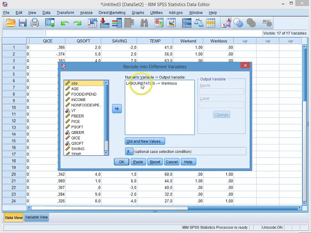 فیلم آموزشی: Spss v23 رمزگذاری مجدد یک متغیر طبقه بندی شده