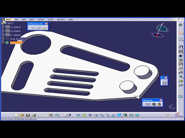 فیلم آموزشی: 01-71 CATIA v5 TUTORIAL: ( Measure ) با زیرنویس فارسی