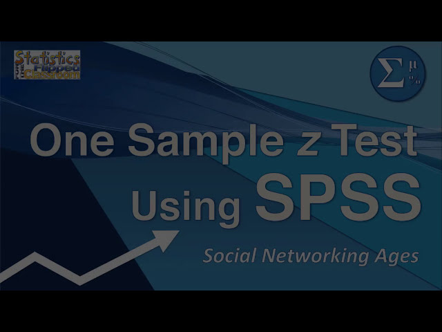 فیلم آموزشی: نحوه انجام یک تست یک نمونه z در SPSS (9-9) با زیرنویس فارسی