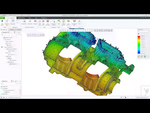 فیلم آموزشی: بارها و محدودیت های حرارتی در شبیه سازی Creo Ansys | Creo 7.0.2 با زیرنویس فارسی