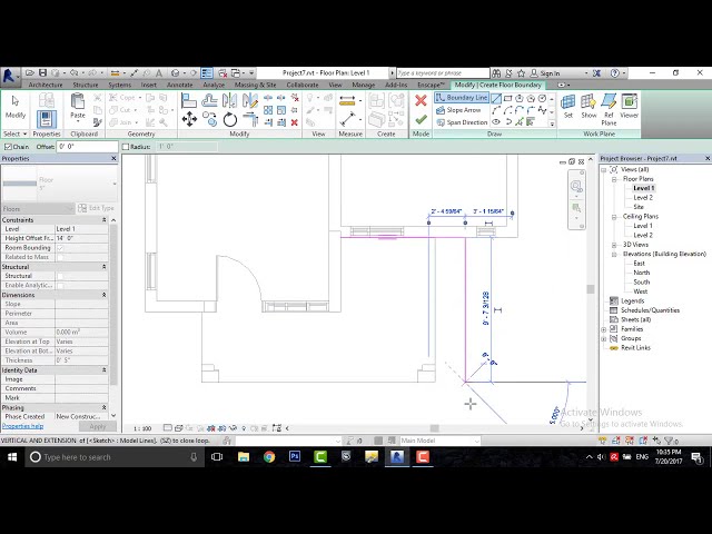 فیلم آموزشی: پروژه آموزشی Revit شماره 7 | طراحی خانه مدرن در Revit | مدل در جای خود