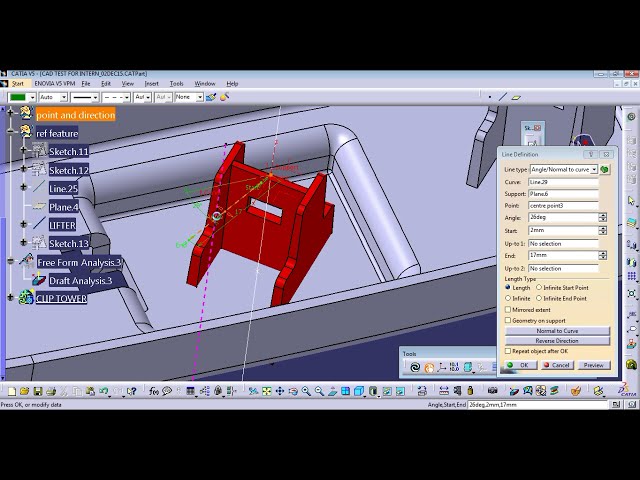 فیلم آموزشی: CATIA V5 PLASTIC DESIGN - ویژگی‌های نصب به صورت جزئی (پاور کپی)