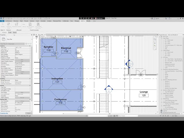 فیلم آموزشی: برچسب گذاری چندین عنصر در Revit با زیرنویس فارسی