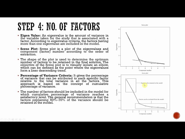 فیلم آموزشی: تحلیل عاملی اکتشافی (EFA): مفهوم، اصطلاحات، فرضیات، اجرا، تفسیر - SPSS با زیرنویس فارسی