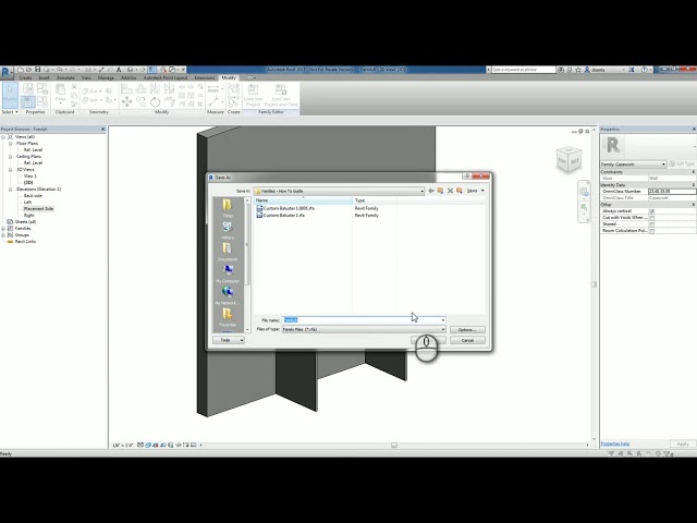 فیلم آموزشی: Revit Families Series Casework Custom Wall Based How To با زیرنویس فارسی