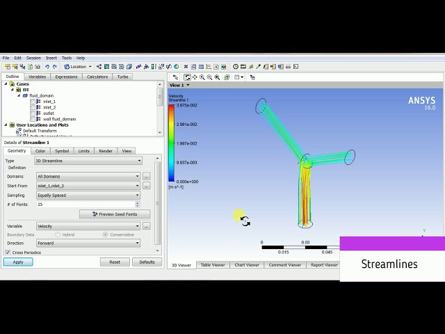 فیلم آموزشی: آموزش فلوئنت ANSYS | اختلاط سیالات در یک لوله خم Y | آموزش روان ANSYS برای مبتدیان