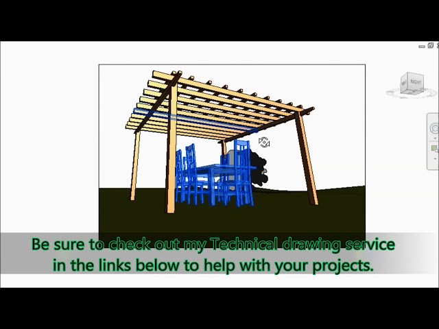 فیلم آموزشی: REVIT نحوه استفاده از مدل در محل - ایجاد آلاچیق با زیرنویس فارسی