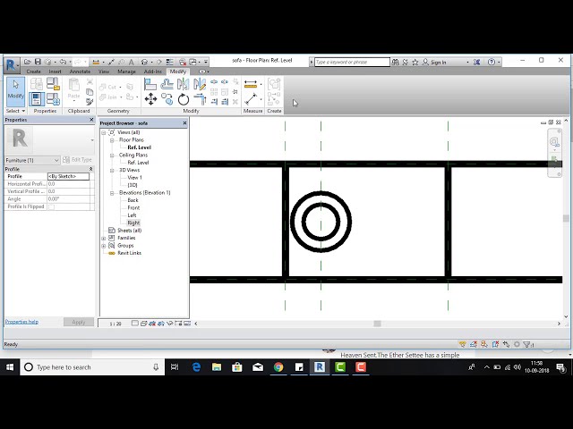 فیلم آموزشی: مبل مدرن را در خانواده Revit Architecture I Library I سفارشی کنید