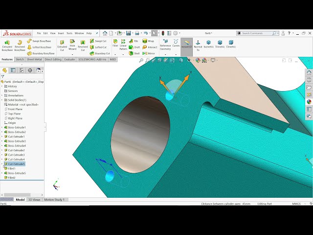 فیلم آموزشی: گیره مینی نیمکت ویس در فک ثابت SolidWorks #5