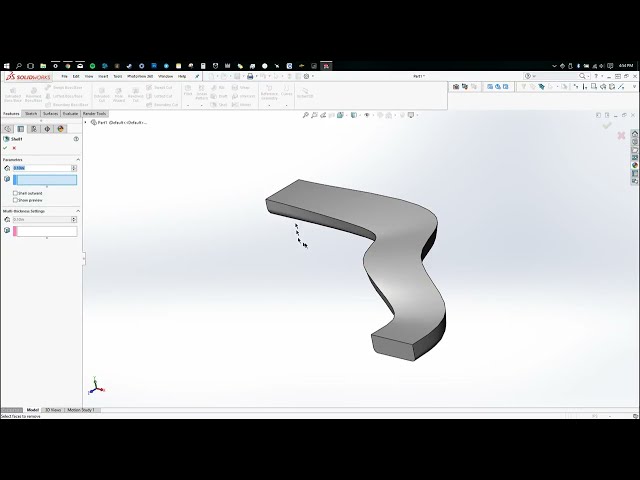 فیلم آموزشی: Solidworks Loft و Projected Curves